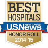 US News Best Hospitals Honor Roll Badge